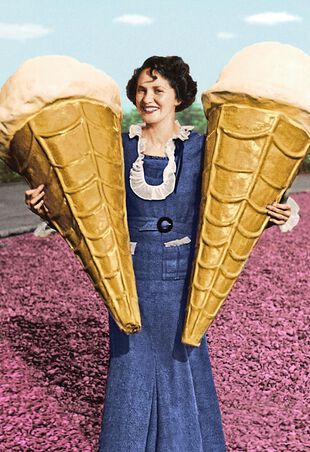Forbidden Strawberry Ice Cream Cone Ice Cream Meme On Me Me