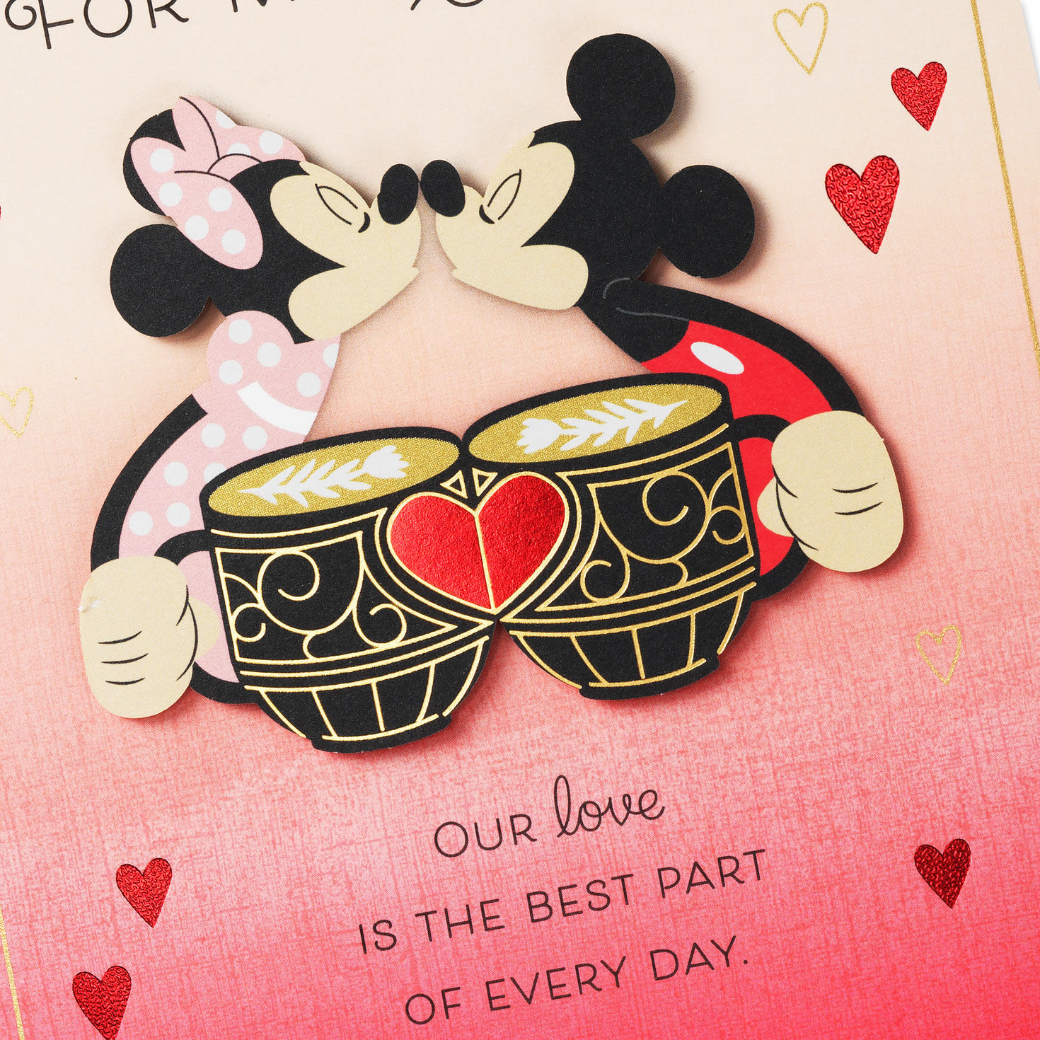 Disney Mickey Mouse and Minnie Mouse Our Love Valentine's Day Card for Husband for only USD 7.99 | Hallmark