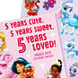 Disney Princesses Palace Pets 5th Birthday Card With Stickers for Her, , large image number 5