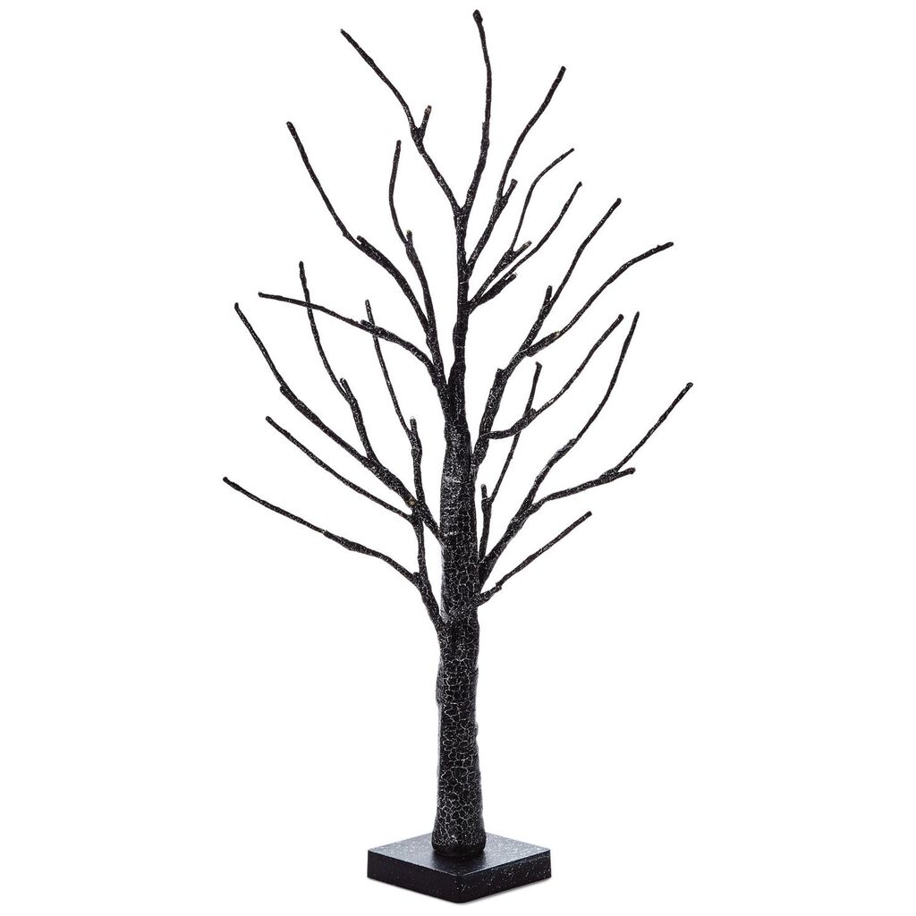 lighted spooky tree decoration