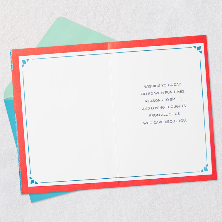 Loving Thoughts From Us Birthday Card for Uncle, , large image number 3