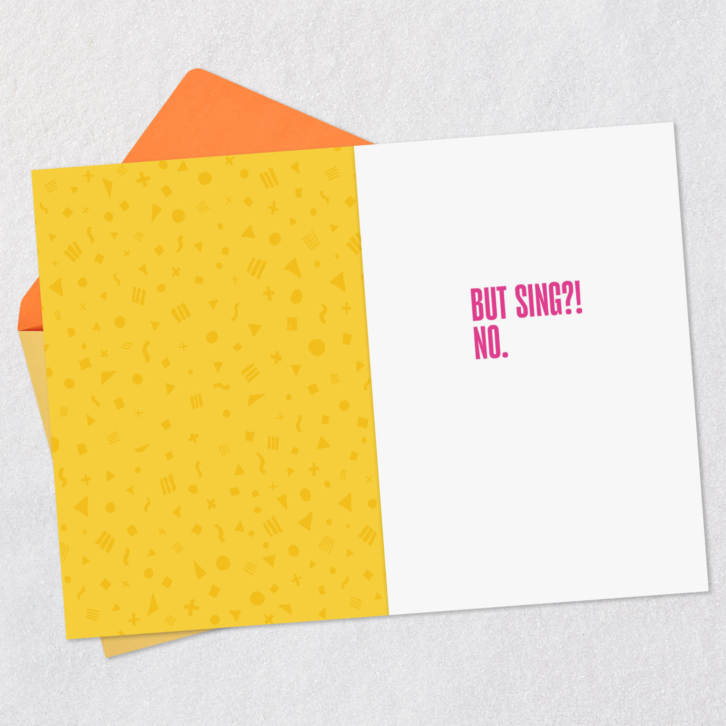 Tabby Cat in Party Hat Funny Birthday Card Open Card with Envelope image number 3