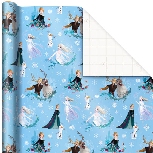Disney Frozen Christmas Wrapping Paper, 70 sq. ft., 