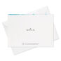 Abstract Waves Boxed Blank Sympathy Thank-You Notes, Pack of 20, , large image number 6