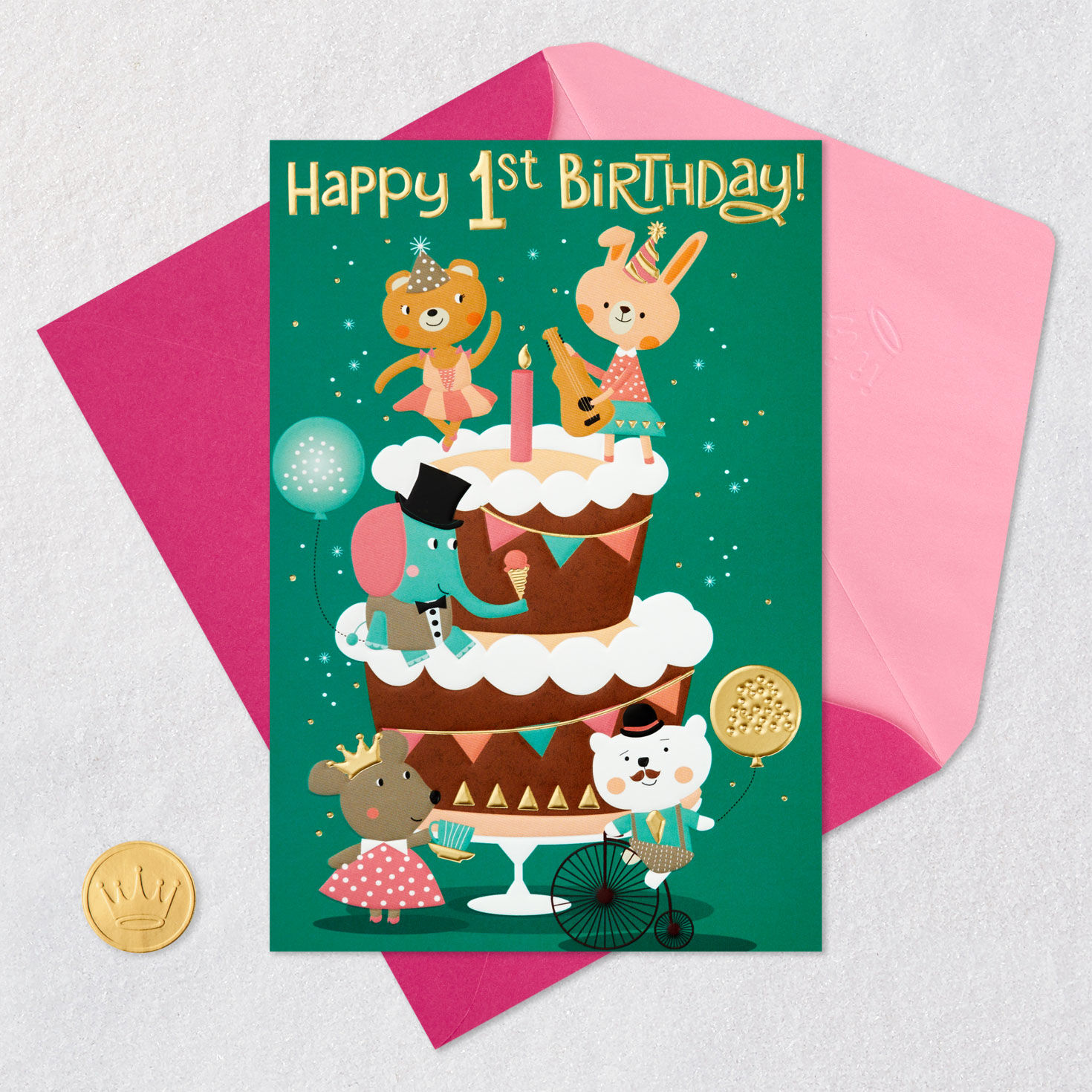 Have a Sunshine-Bright Day First Birthday Card, , large image number 5