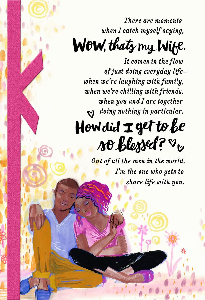 Grateful Husband Religious Birthday Card for Wife