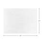 Solid White Tissue Paper, 6 sheets, White, large image number 4