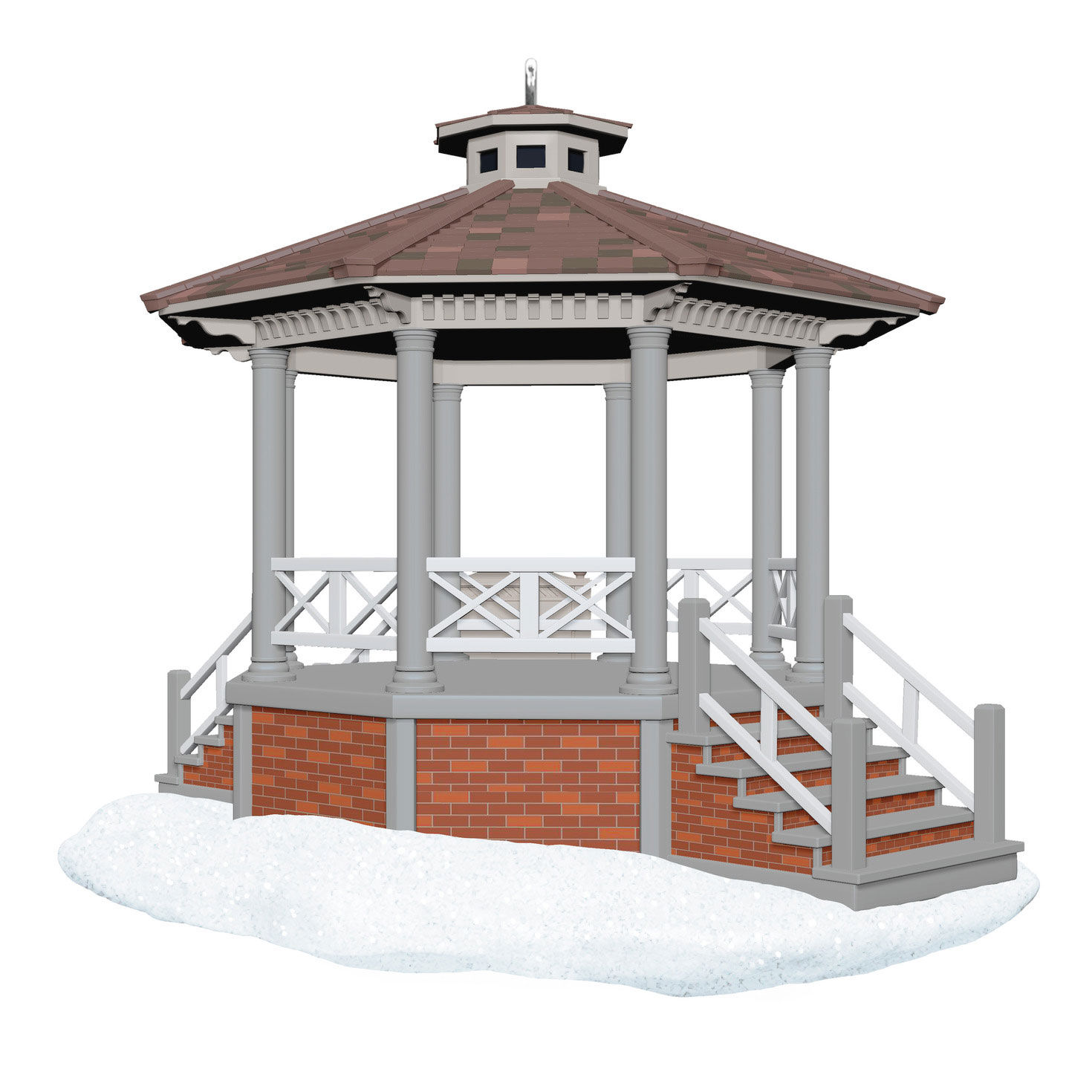 Gilmore Girls Gazebo Keepsake Ornament back image number 6