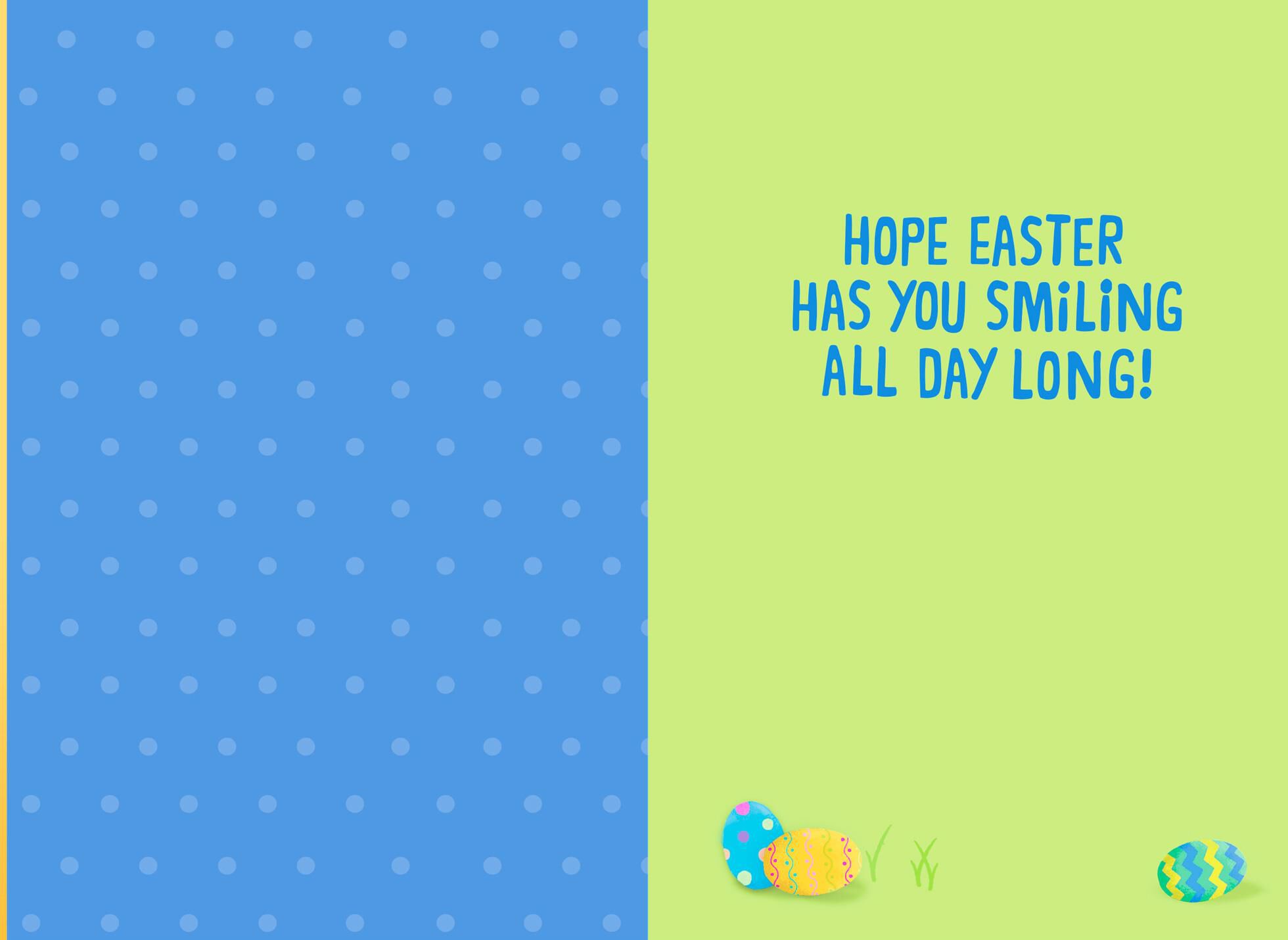 Hoppy Day Easter Card