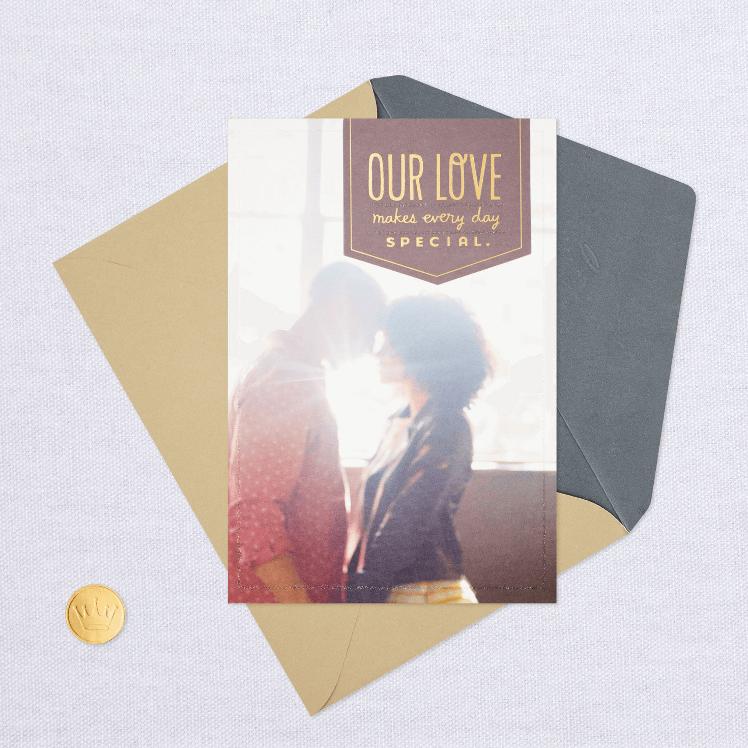 Our Love Makes Every Day Special Anniversary Card, , large image number 6