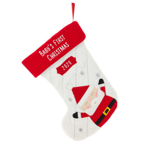 Baby's First Christmas 2020 Stocking, , large