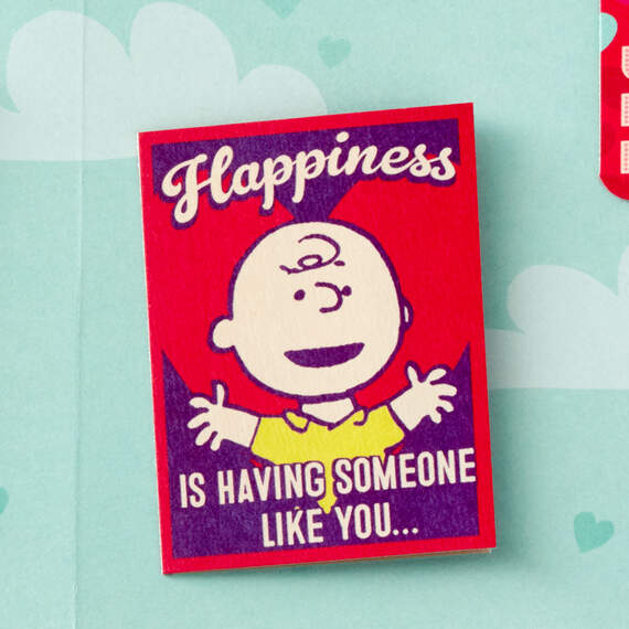 Peanuts® Gang Never Enough Love Funny Valentine's Day Card With Mini Cards, , large image number 2