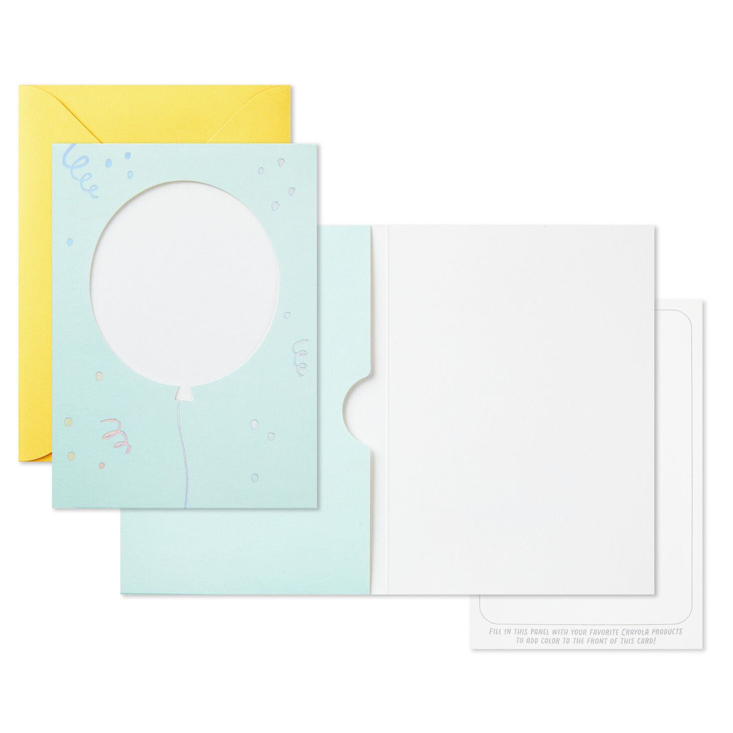 Crayola&reg; Kids Card Kit With Markers in Caddy, Pack of 8, , large image number 2