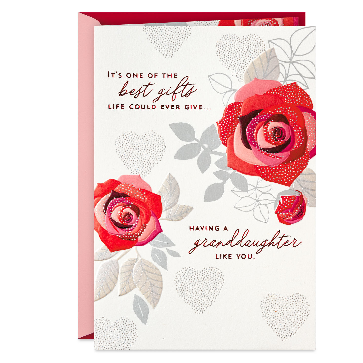 You Make Your Family Proud Valentine's Day Card for Granddaughter