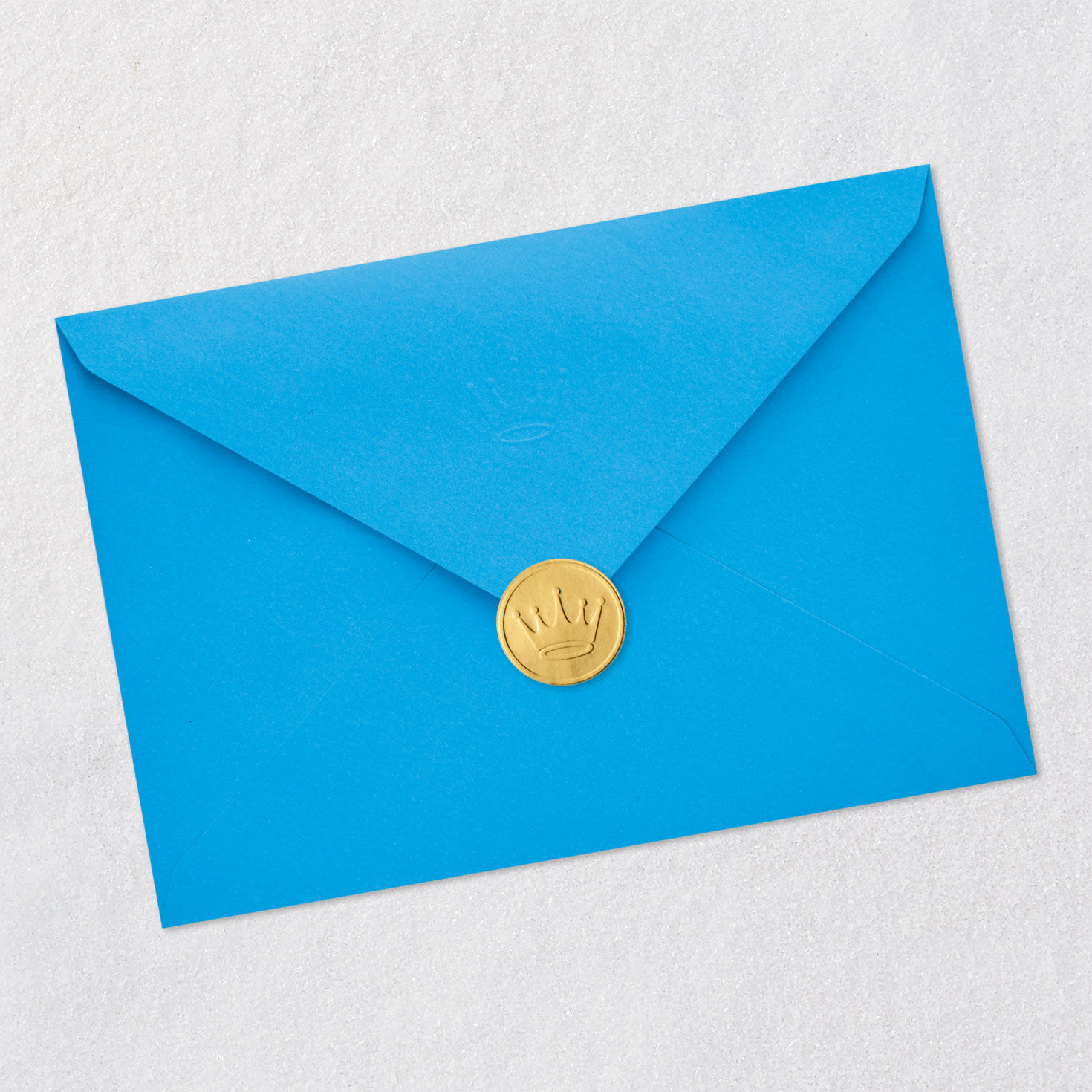 Grad on Mountaintop Graduation Card Envelope Back with Seal image number 7