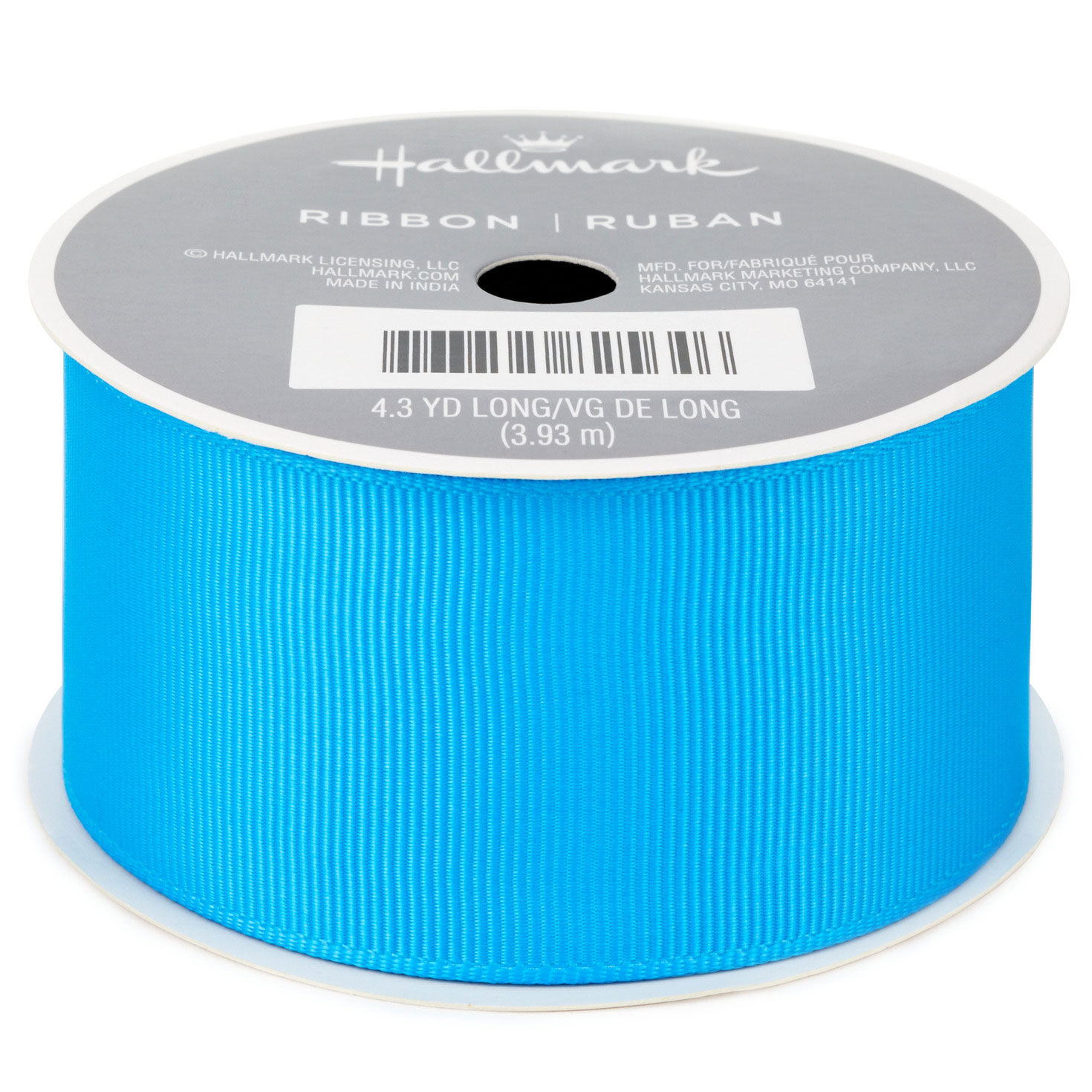 1.5" Bright Blue Grosgrain Ribbon, 12.9' for only USD 4.99 | Hallmark