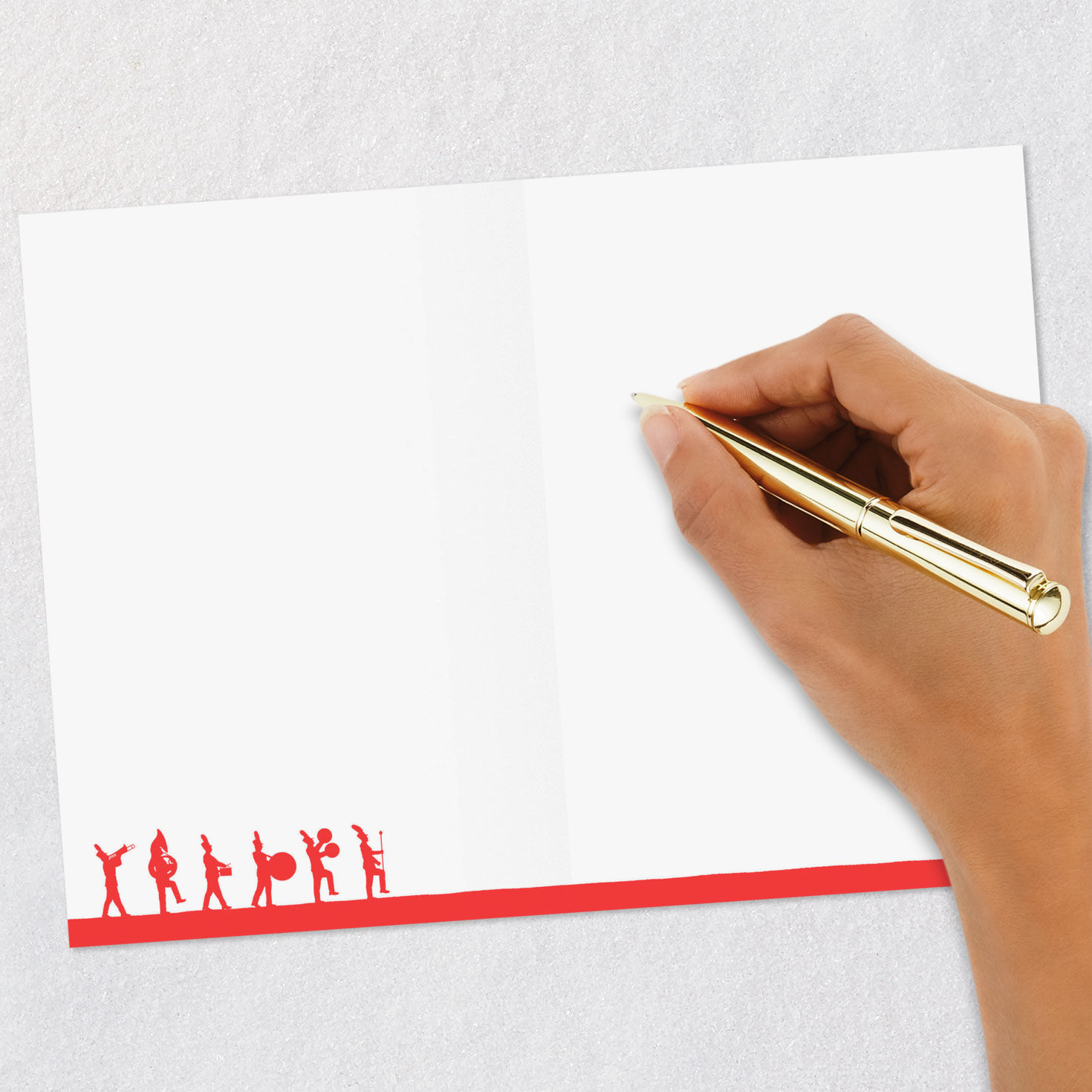 Mini Parade Marching Band Congrats Card Signing card image number 5