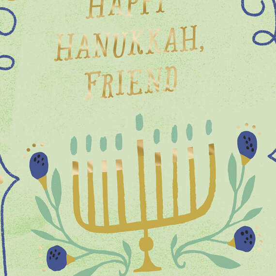 You Bring Good Things to My Life Hanukkah Card for Friend, , large image number 4