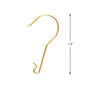 Brass Ornament Hooks, Set of 20, , large image number 2