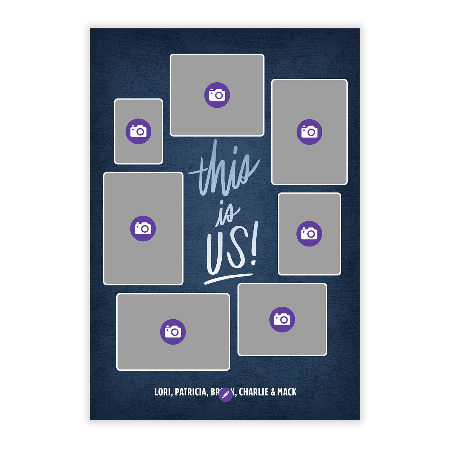 This Is Us! Flat Photo Card, , large image number 5