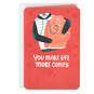 You Make Life More Comfy Romantic Valentine's Day Card, , large image number 1