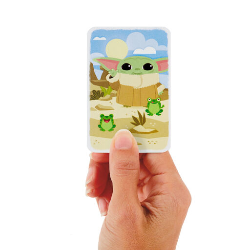 3.25" Mini Star Wars: The Mandalorian™ Grogu™ Blank Card, 