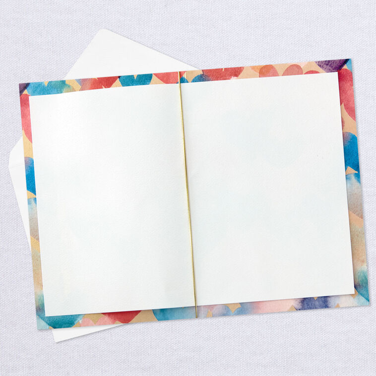 Floating Hearts Blank Love Card, , large image number 2