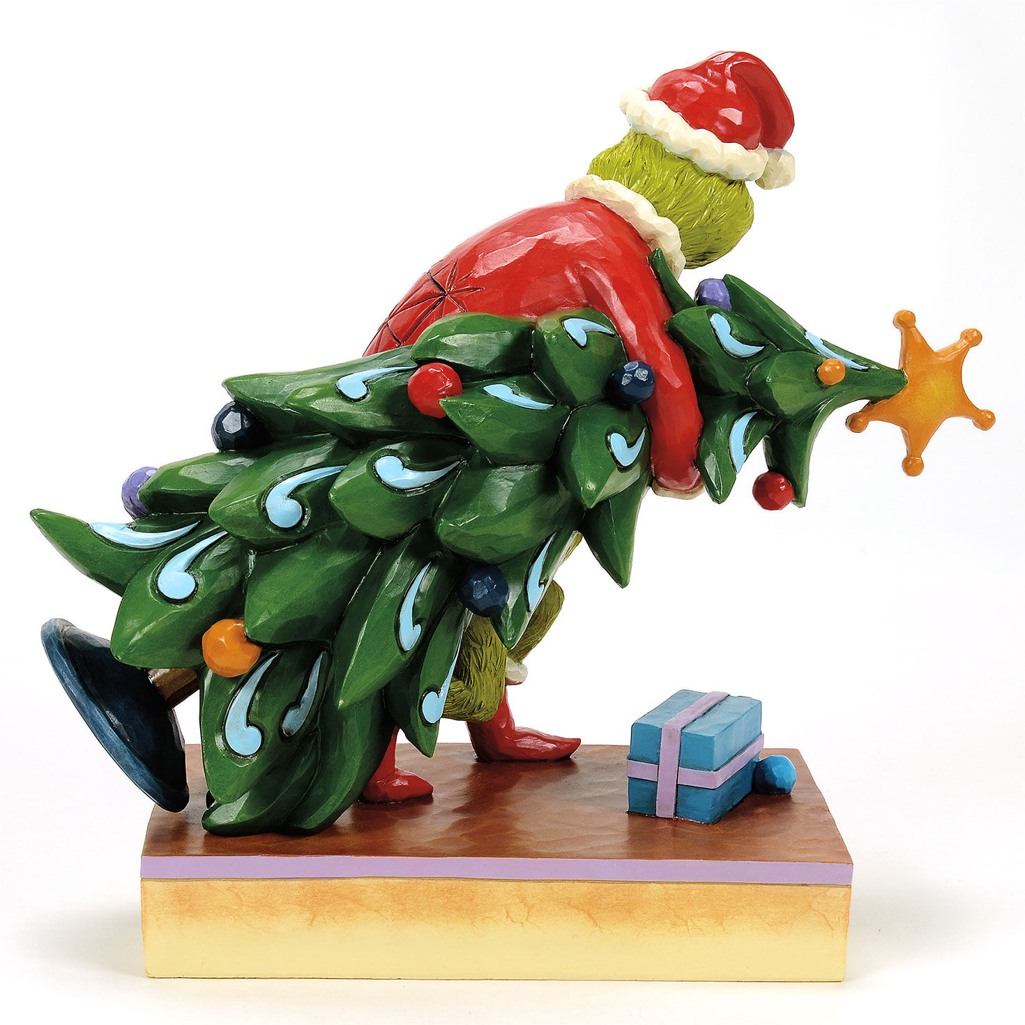 Jim Shore Grinch Stealing Christmas Tree, 7.4