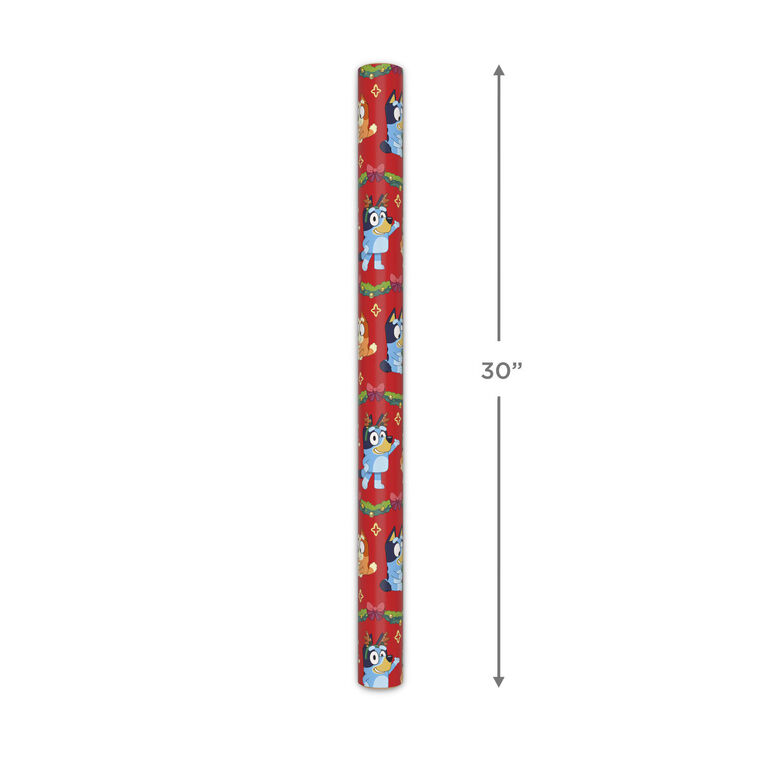 Bluey Gift Exchange Christmas Wrapping Paper Measurement image number 5