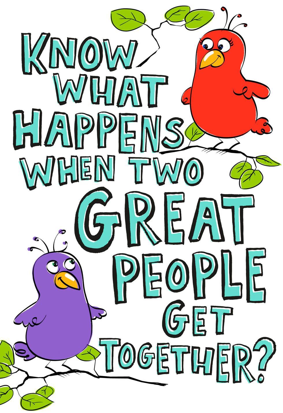 Two Birds Pop Up Valentine's Day Card for Couple