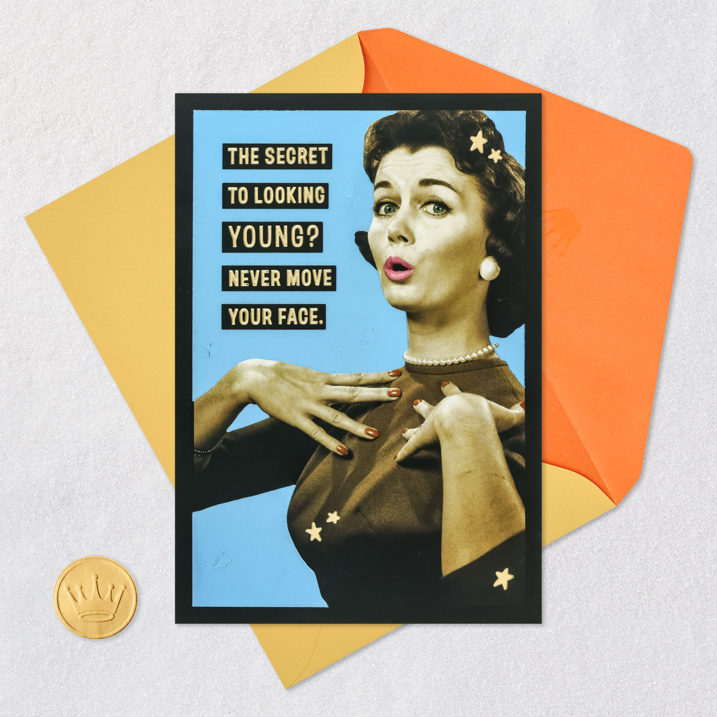 Never Move Your Face Funny Birthday Card for only USD 4.59 | Hallmark