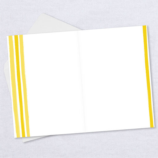 Personalized White Outline Photo Card, 
