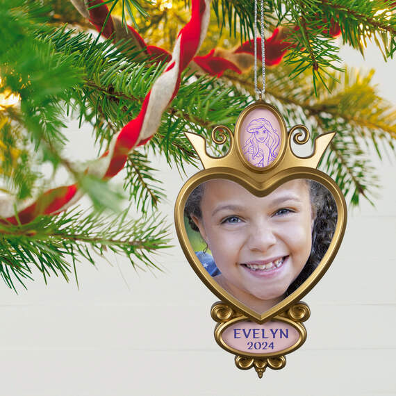 Disney Our Little Princess Personalized Photo Frame Ornament, , large image number 2