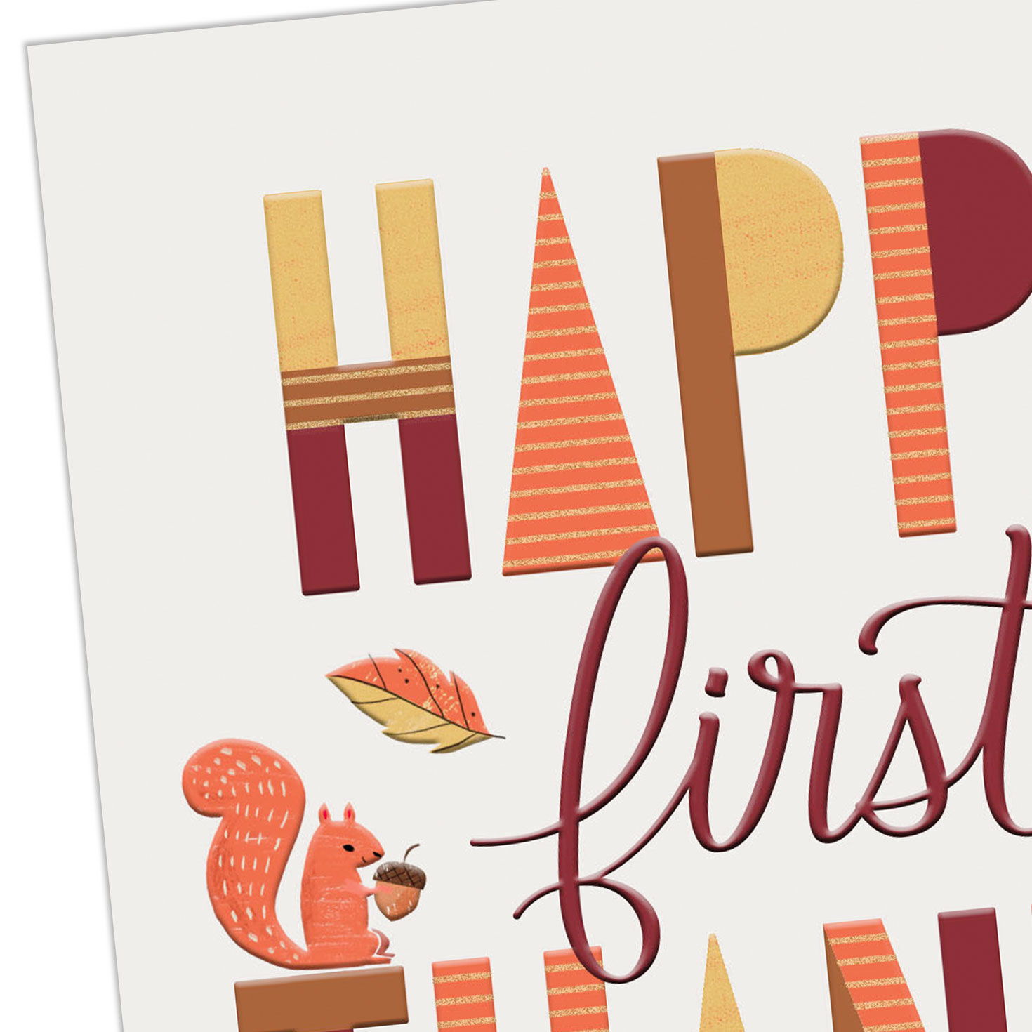 Sweet Precious One Baby's First Thanksgiving Card for only USD 3.59 | Hallmark