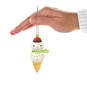 Dad Snowman Ice Cream Cone 2024 Ornament, , large image number 4