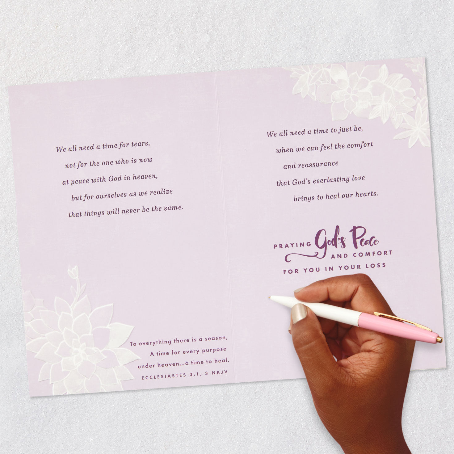 God's Everlasting Love Religious Sympathy Card for only USD 3.99 | Hallmark