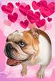 Atomic Puppy Love Musical Valentine's Day Card, , large image number 1