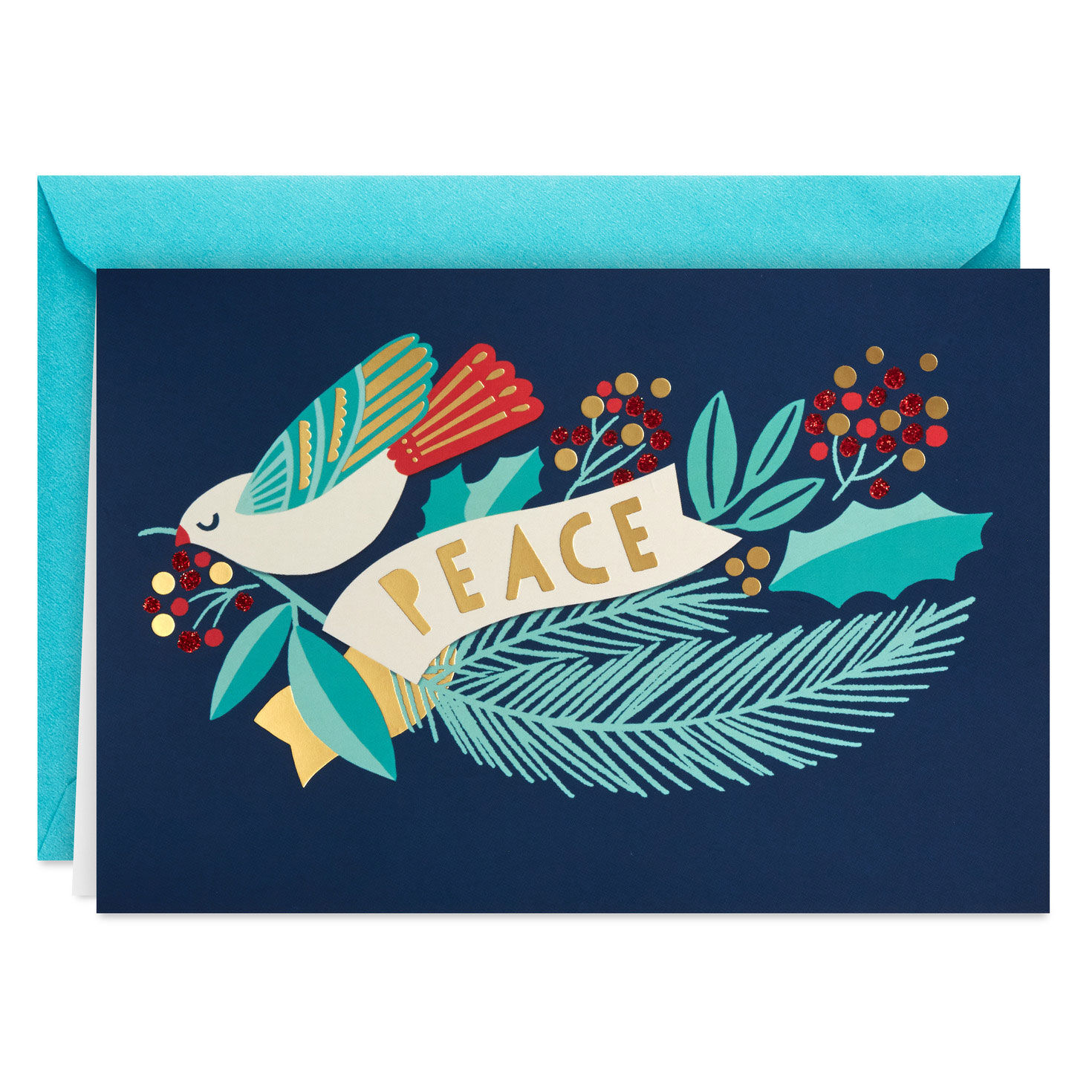 Bird and Botanical Banner Boxed Christmas Cards, Pack of 16 for only USD 15.49 | Hallmark