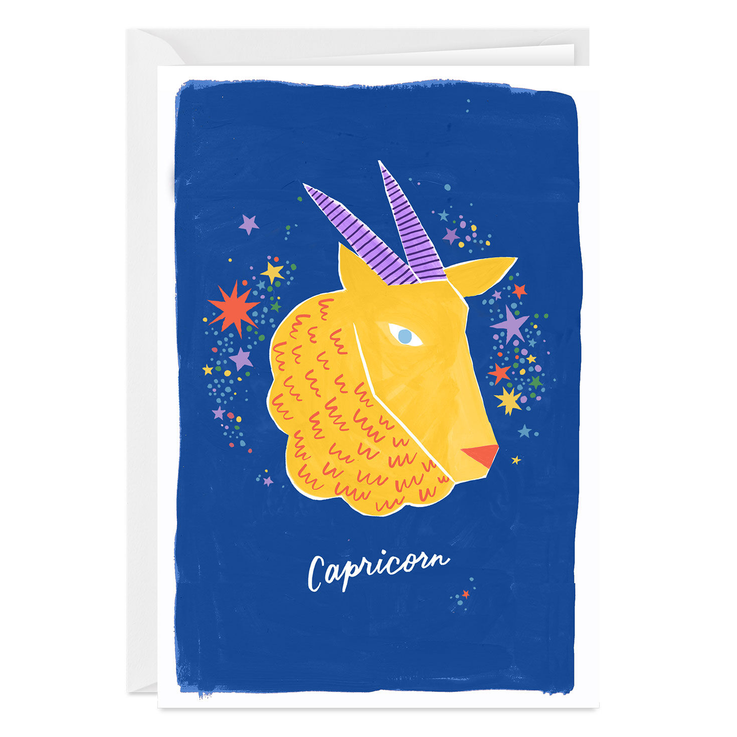 Bold and Bright Capricorn Zodiac Custom Card for only USD 4.99 | Hallmark