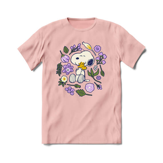 Brief Insanity Snoopy Floral T-Shirt