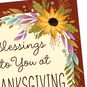 Sunflower Swags Retro Thanksgiving Cards Pack  image number 4