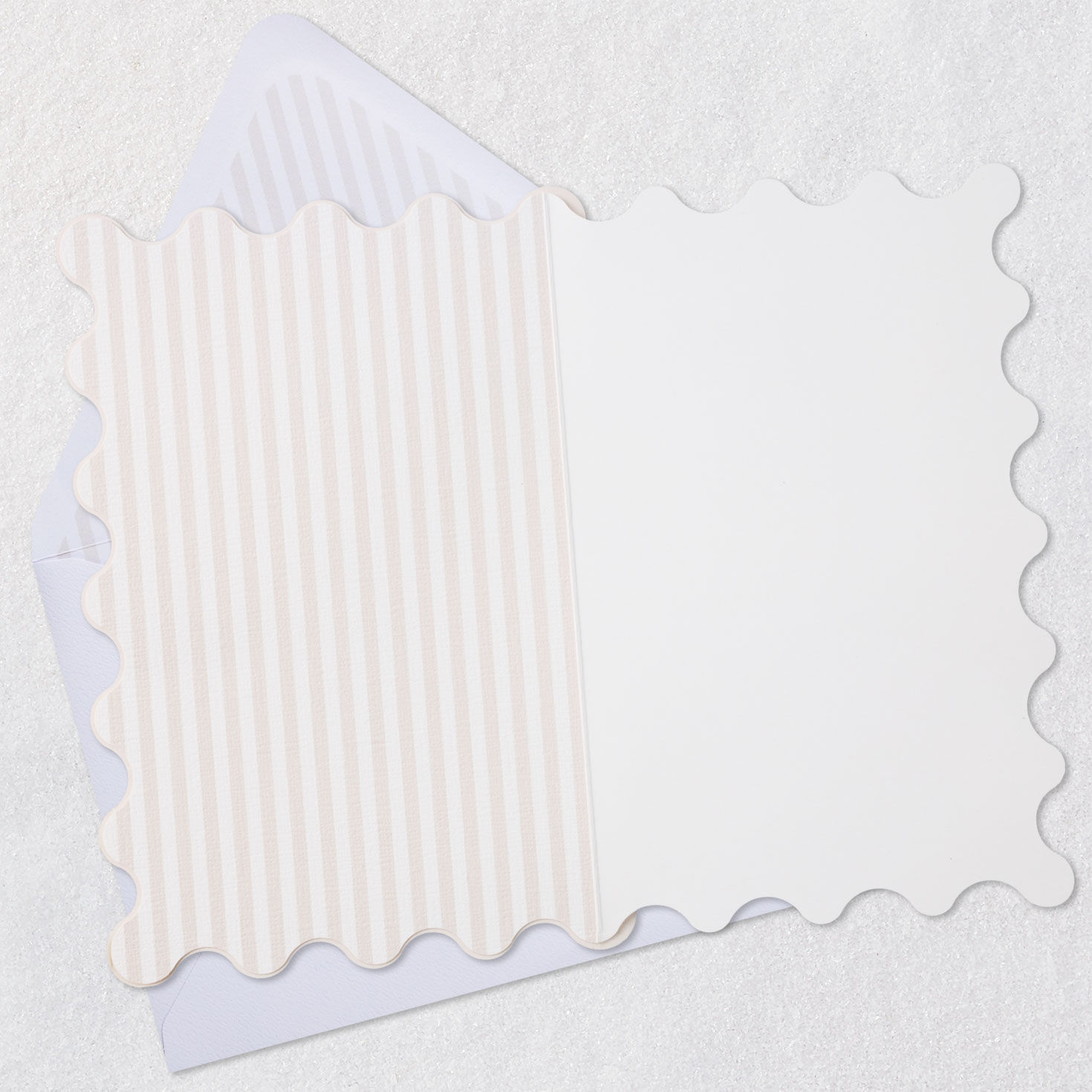 Espresso Martini Blank Hello Card Open card with envelope image number 2