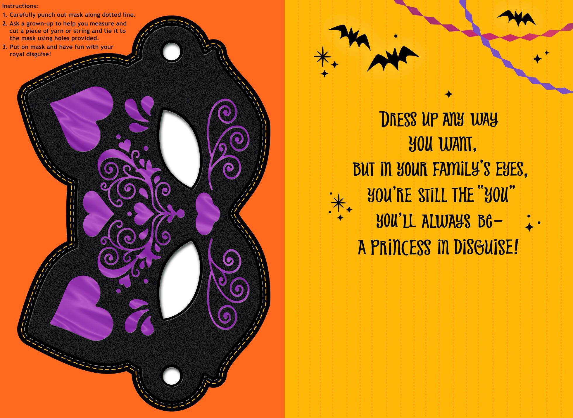 halloween greetings card