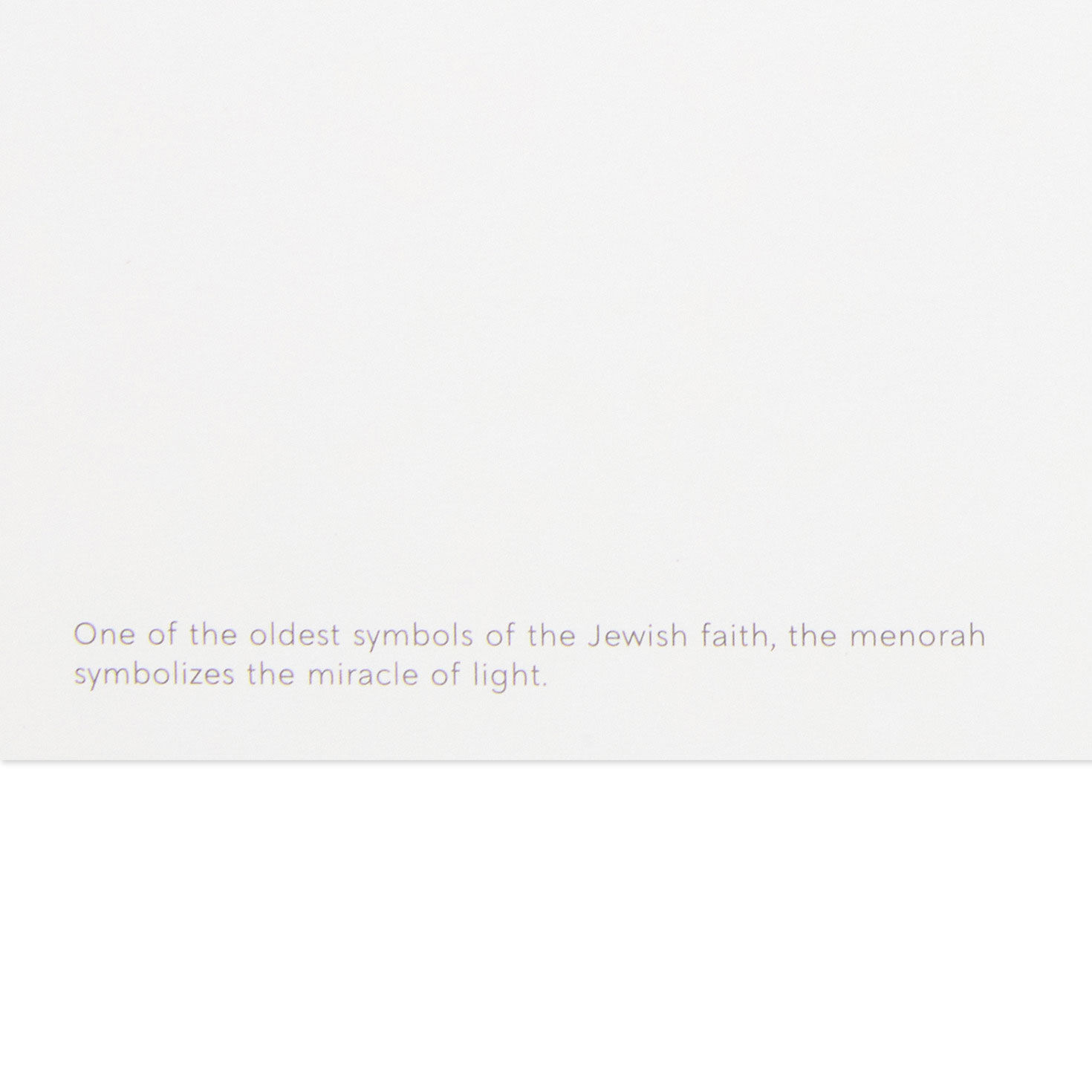 Meaningful Menorah UNICEF Boxed Hanukkah Cards Sentiment image number 5