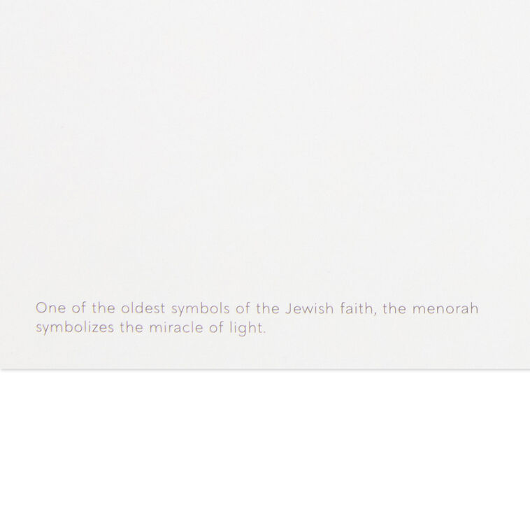 Meaningful Menorah UNICEF Boxed Hanukkah Cards Sentiment image number 5