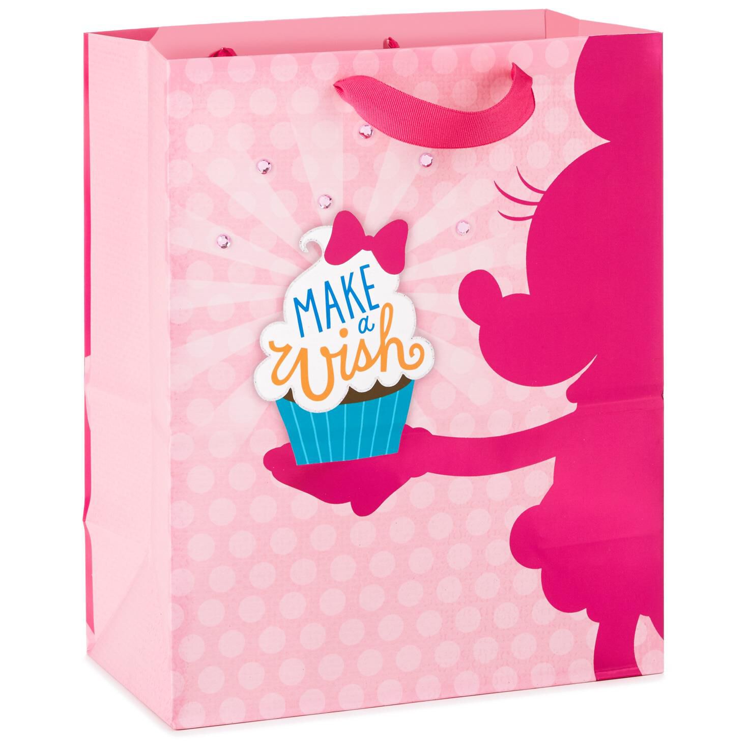 Minnie Mouse With Cupcake Large Gift Bag 13