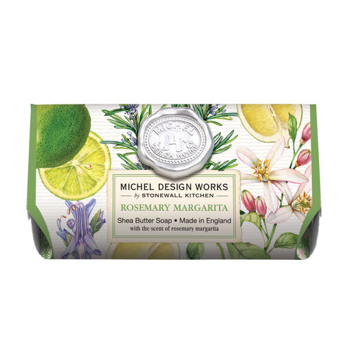 Michel Design Works Rosemary Margarita Large Bath Soap Bar, 8.7 oz., 