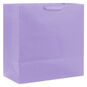 Solid Light Purple Extra-Deep Gift Bag Back image number 6
