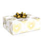 Gold Hearts on White Wrapping Paper, 15 sq. ft., , large image number 3