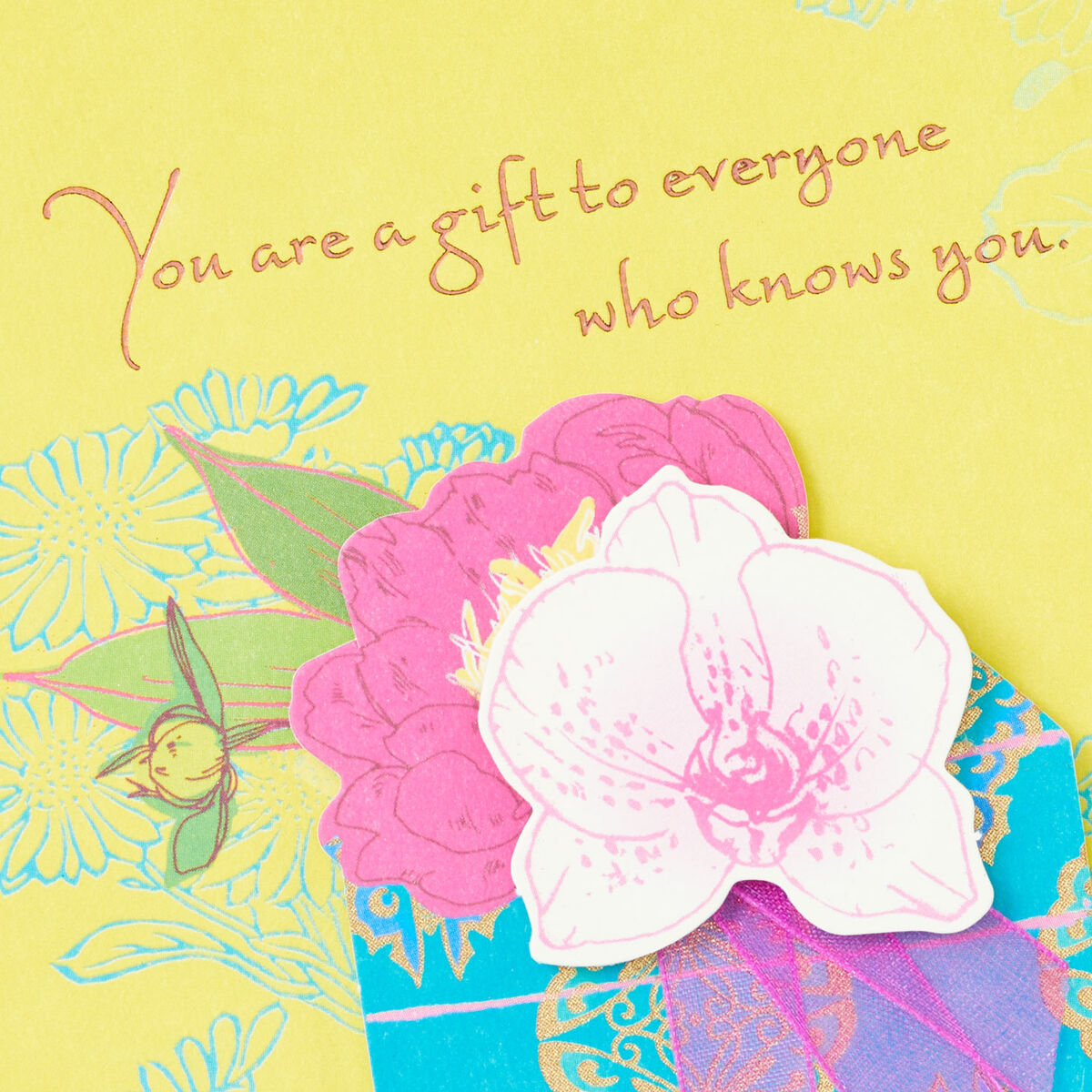 You Make the World a Brighter, Happier Place Birthday Card ...